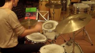 Gregory Hutchinson Solo Transcription On Blues For Oscar