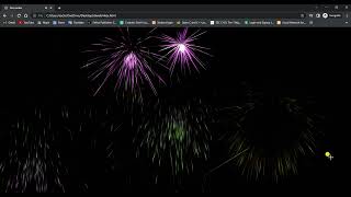 How to make Fireworks Effect Using HTML CSS & JS
