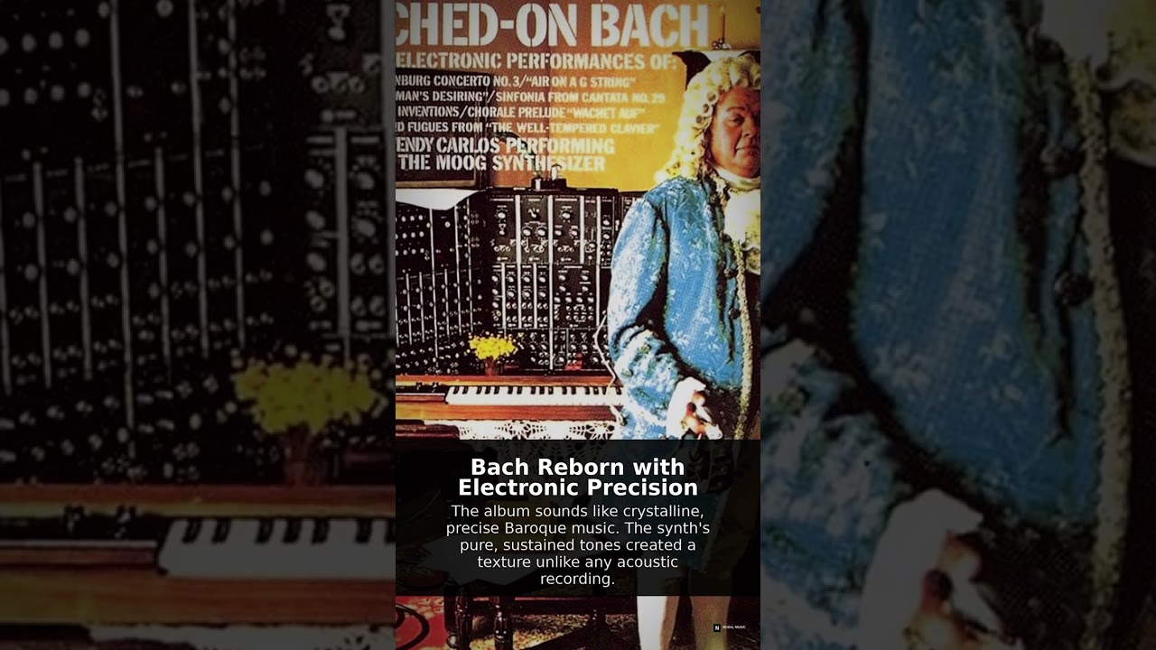 Wendy Carlos Switched-On Bach: The Album That Changed Everyt