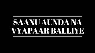 Mitha bolke nirvair pannu ...