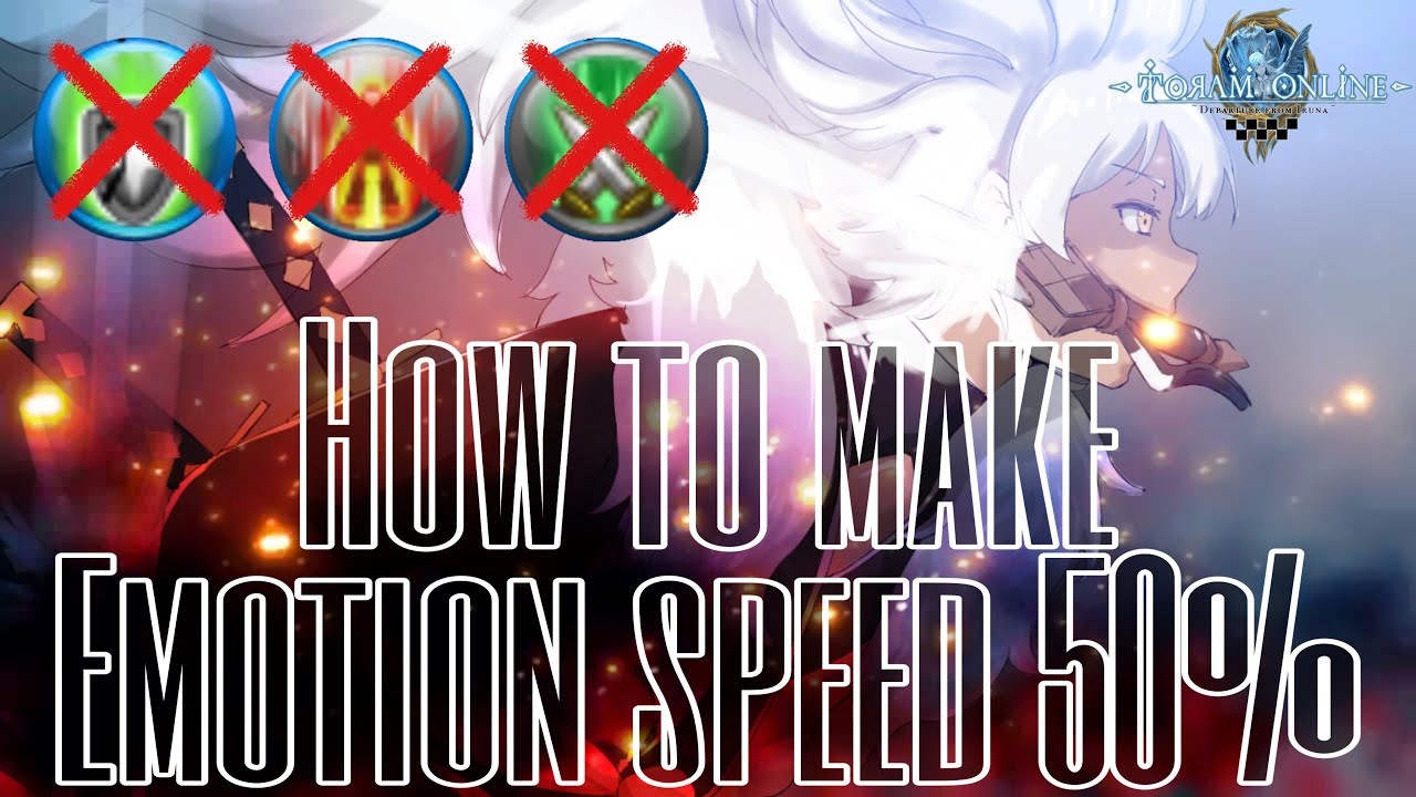 Toram Online How to make Emotion Speed 50% For DS 🇹🇭 - YouTube