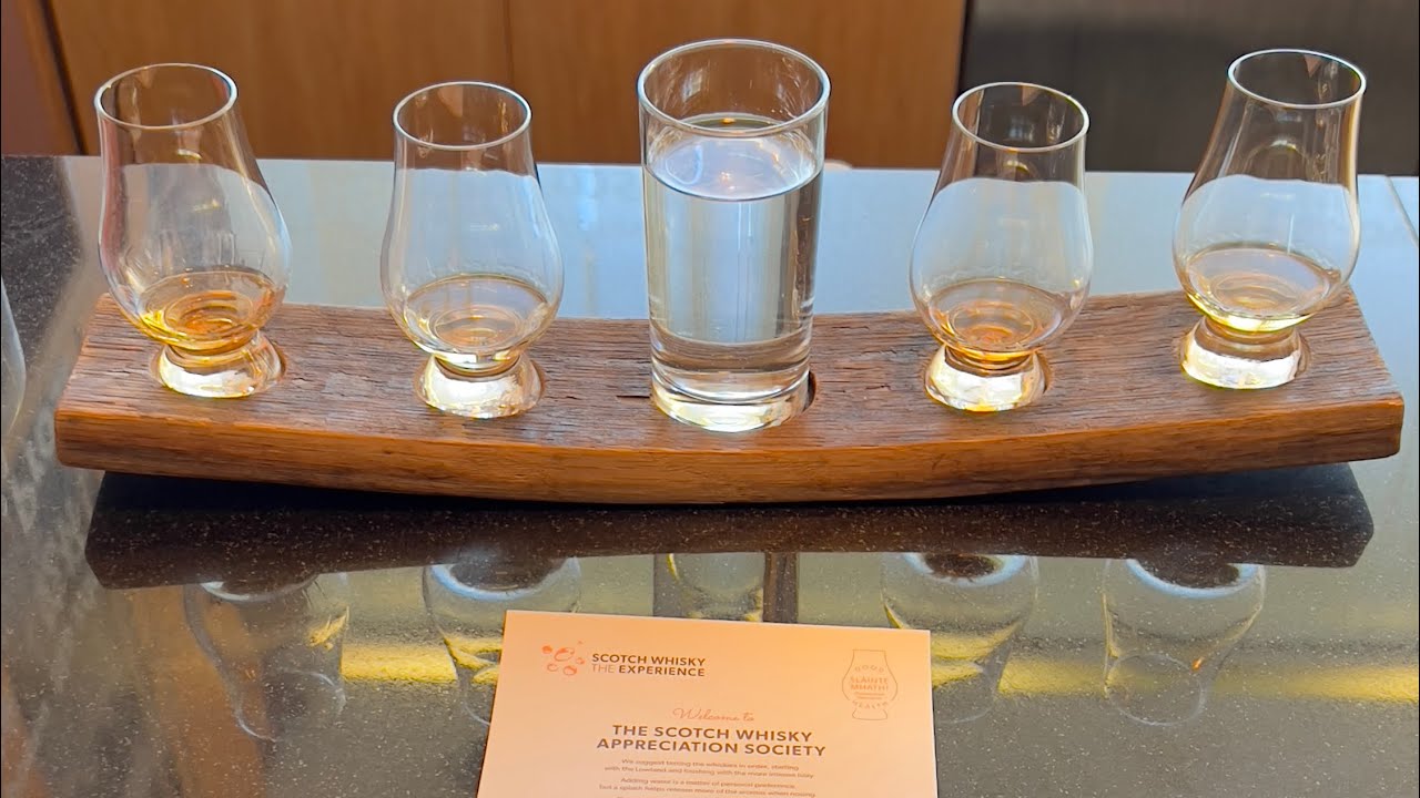 How to drink whisky The Scotch Whisky Experience, Edinburgh YouTube