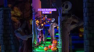 Sally & Jack Skellington 🎃 #nightmarebeforechristmas #shorts
