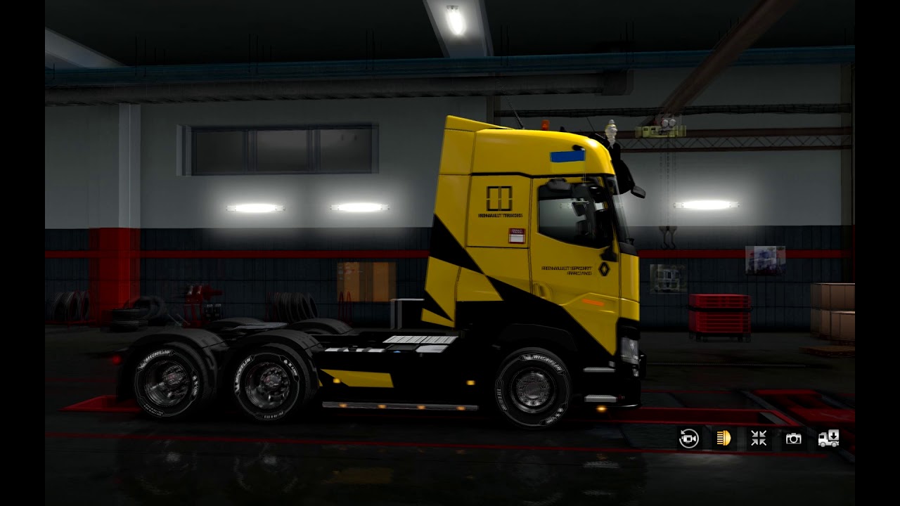 Тарун спортинг он трак. Скин Рено Ултиме трук. Jumbo Trailer Trucks.