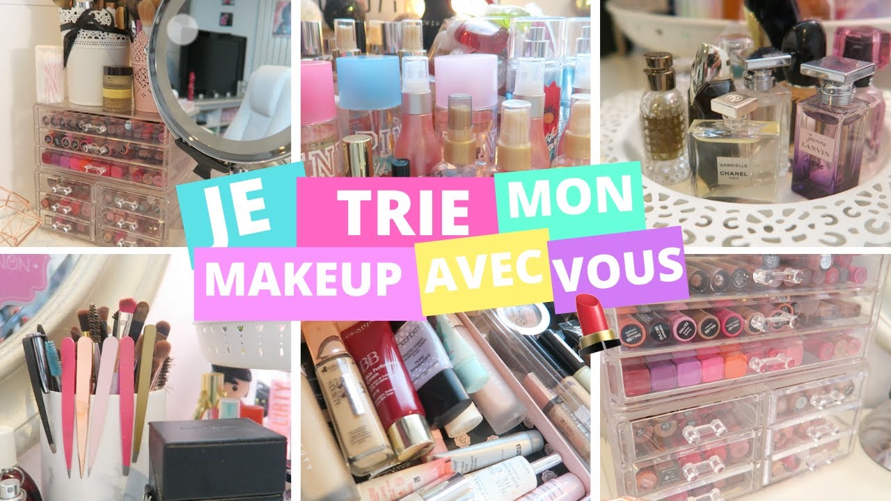 JE TRIE TOUT MON MAKEUP 🤯 ⎜MAKEUP DECLUTTER 2020