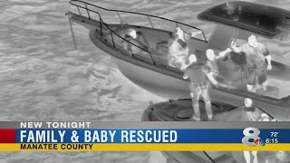 Manatee deputy, Good Samaritans rescue infant from distressed boat