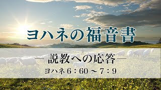 ヨハネの福音書（17）「説教への応答」6：60～7：9