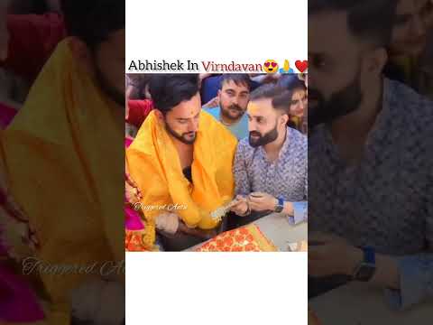 Abhishek In Virndavan