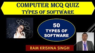 computer MCQ QUIZ video based on software and types of software | software base MCQ questions screenshot 2