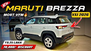 Newly Updated✅ Maruti Brezza Vxi Value For Money 2026 Features Updates | Brezza Vxi On Road Price. 