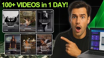 How I MASS-PRODUCE YouTube Shorts, Reels and Tiktok videos! Best Automation Secret