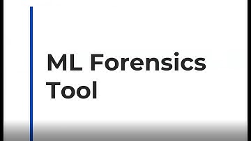 Machine Learning Digital Forensics