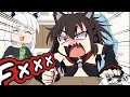 Fubuki Kurokami snaps!!!【Hololive Animation|Eng sub】
