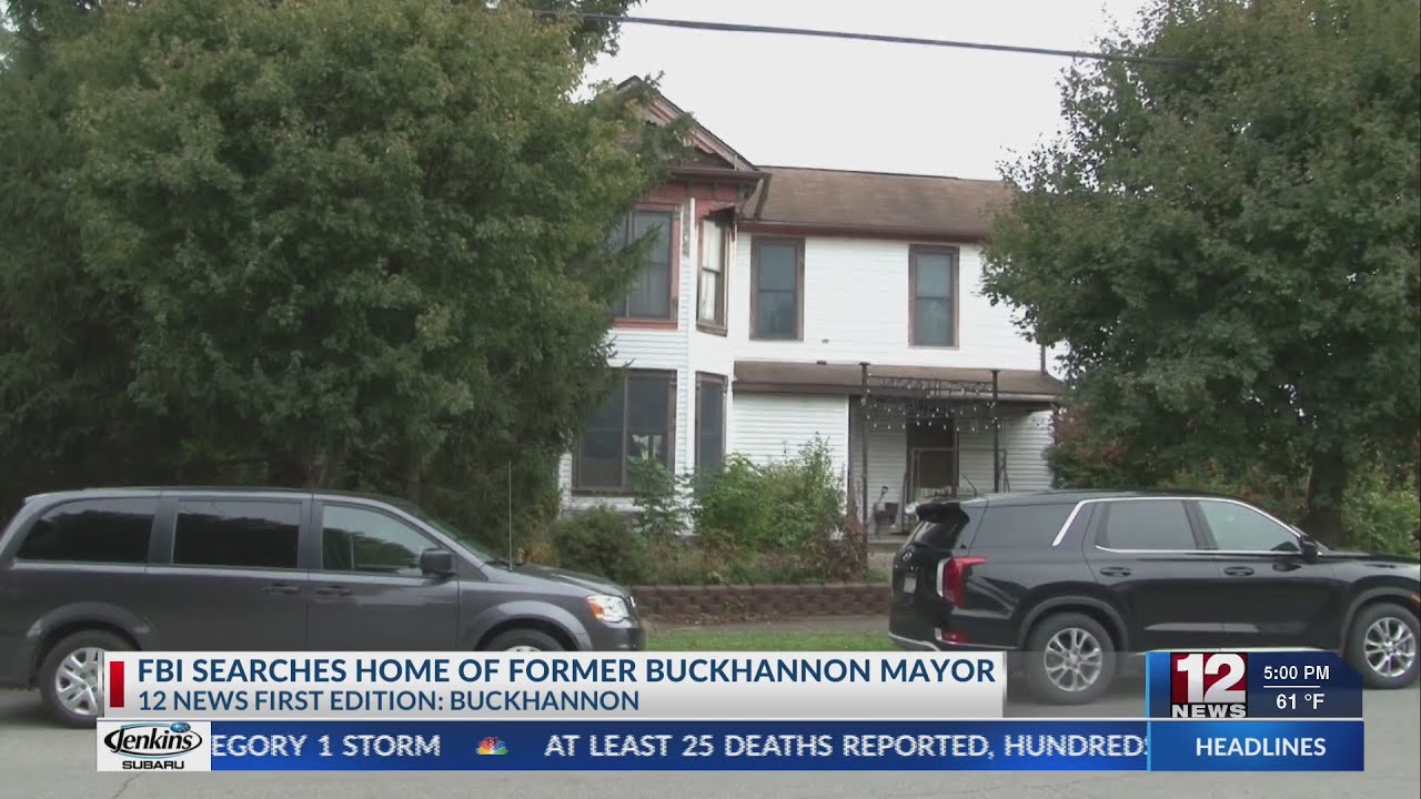 FBI, Pittsburgh Police search former Buckhannon mayor's home