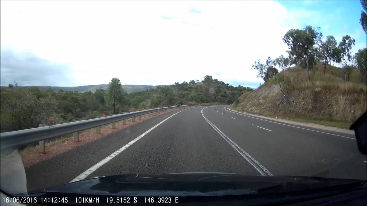 Mingela Range. Demo of Mini 0903 / NanoQ Dashcam.