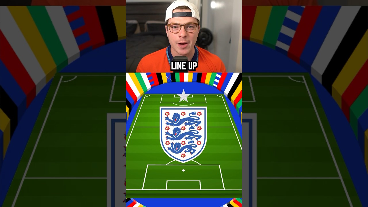 England Starting XI at Euro 2024 🏴󠁧󠁢󠁥󠁮󠁧󠁿 