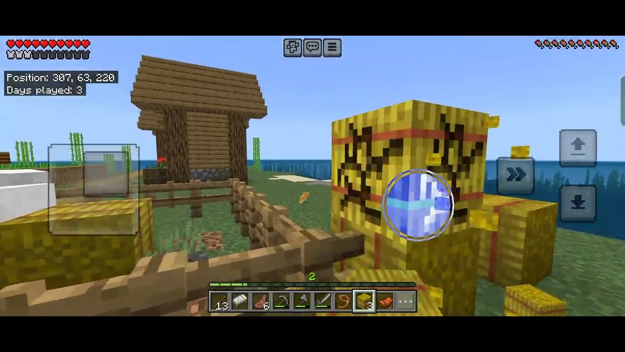Minecraft | Playing on my friends server. - YouTube
