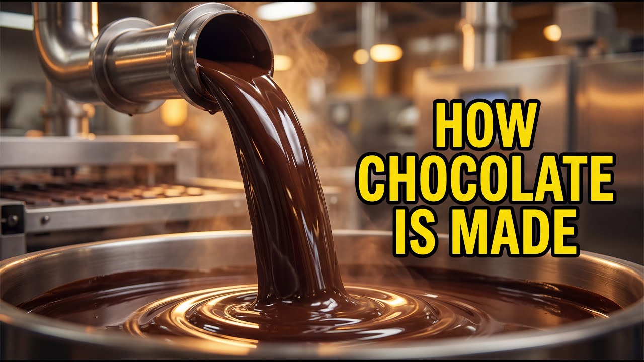 How Hershey’s Chocolate Is Made Today | Inside the Modern Chocolate Factory.