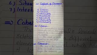 What is features of Discourse Analysis #trending #english #adp #dollhouse #viral #class #adpad