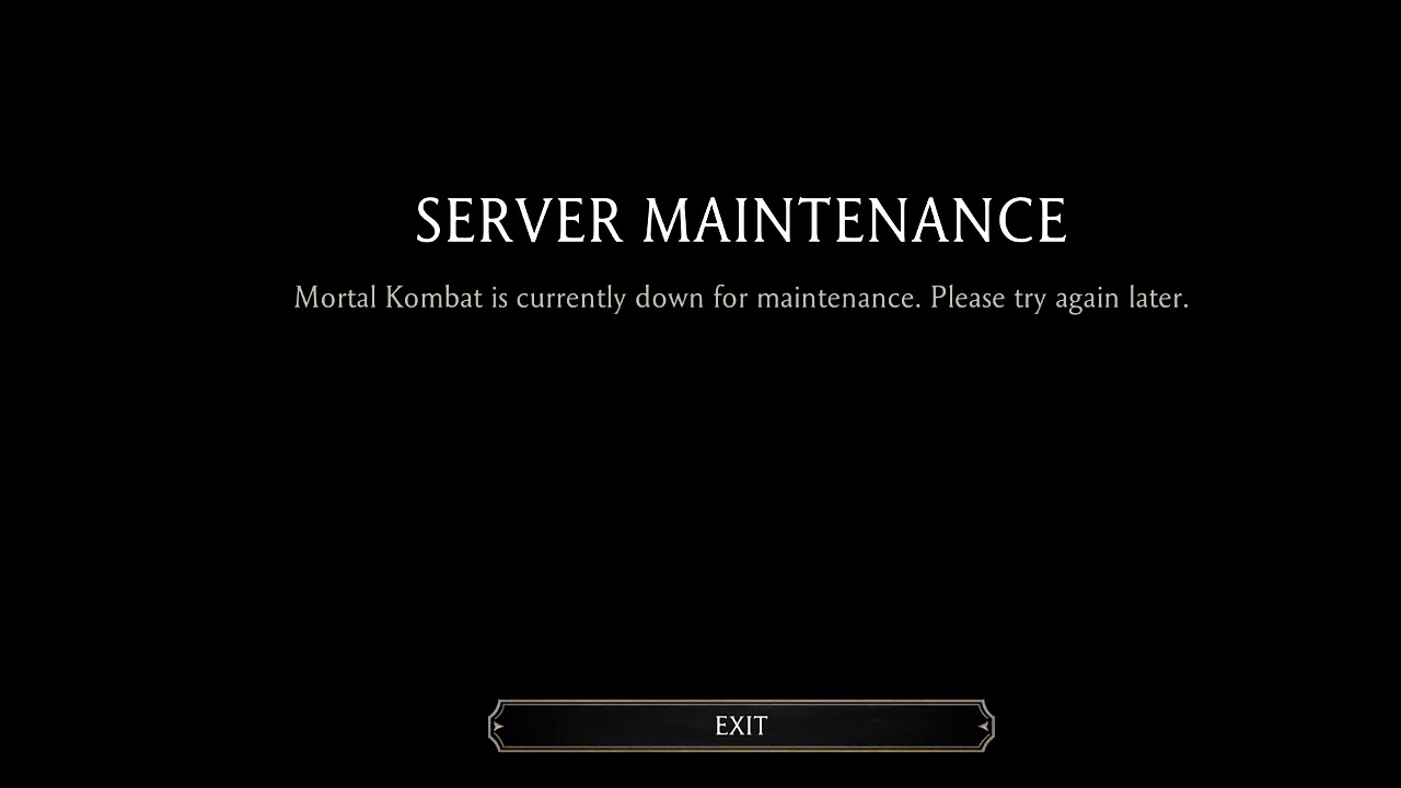 MK сервер. Maintenance update