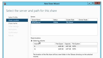 Windows Server 2012 :: Create Failover Cluster "Install File Server in Cluster" - Part 4 of 5
