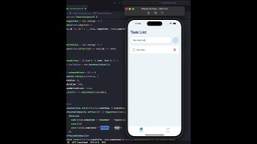 Mobile UI Task List #flutter #reactnative #javascript