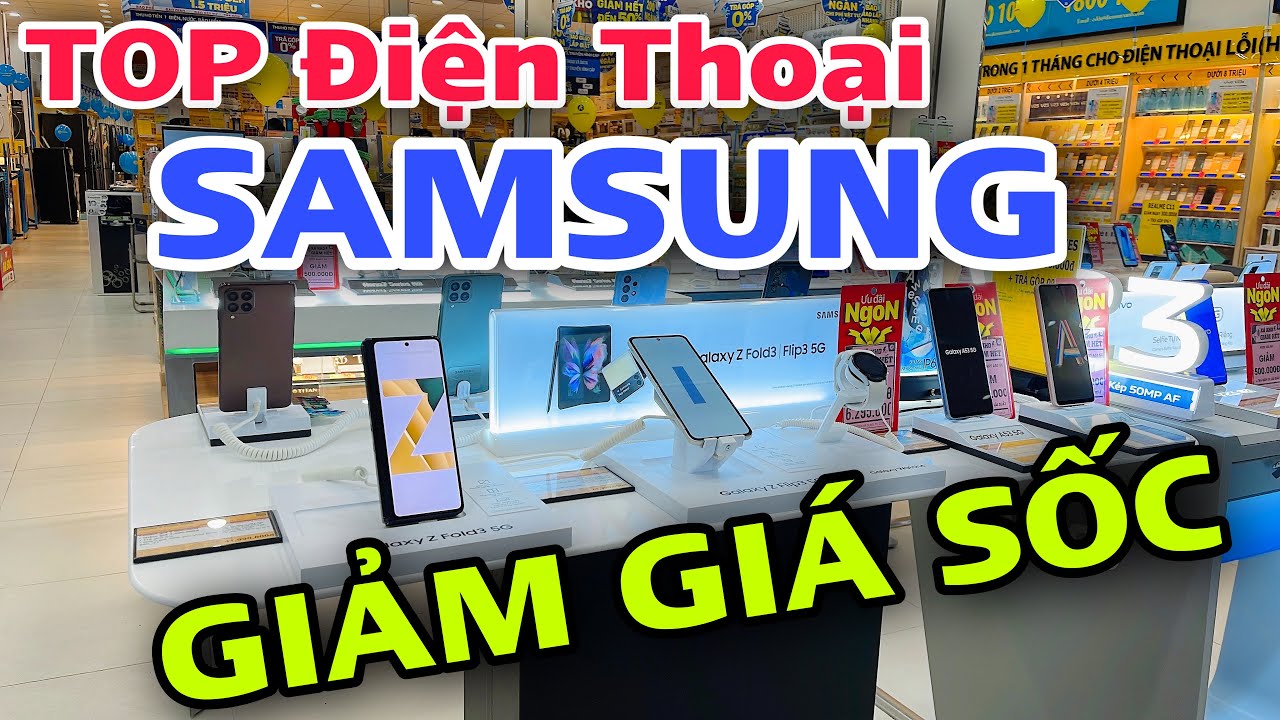 Điện Thoại Samsung Giảm Giá Cuối Tuần Tại Thế Giới Di... - youtube