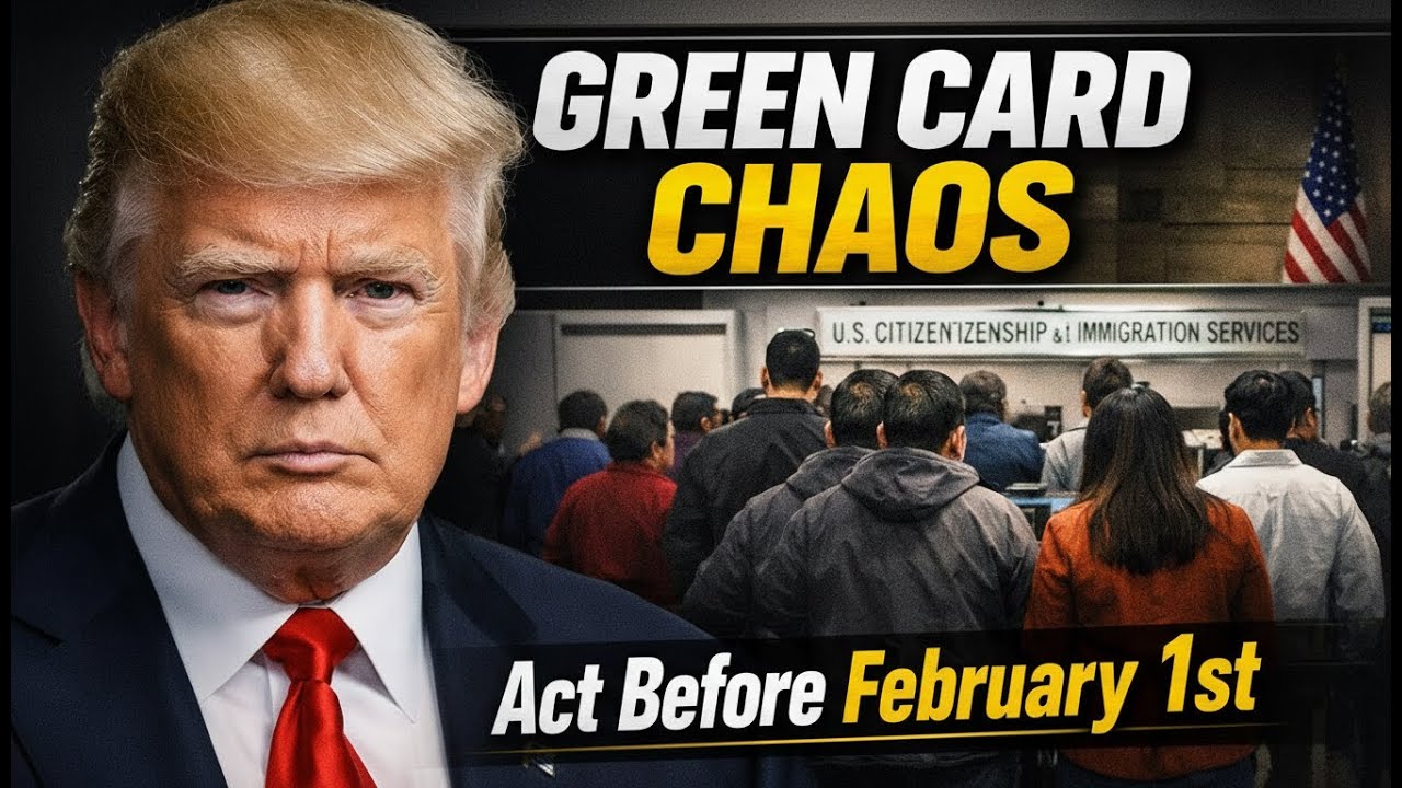 BREAKING USCIS Announced NEW Green Card Rule — EB2, EB3, I 485 Applicants MUST Watch February 1