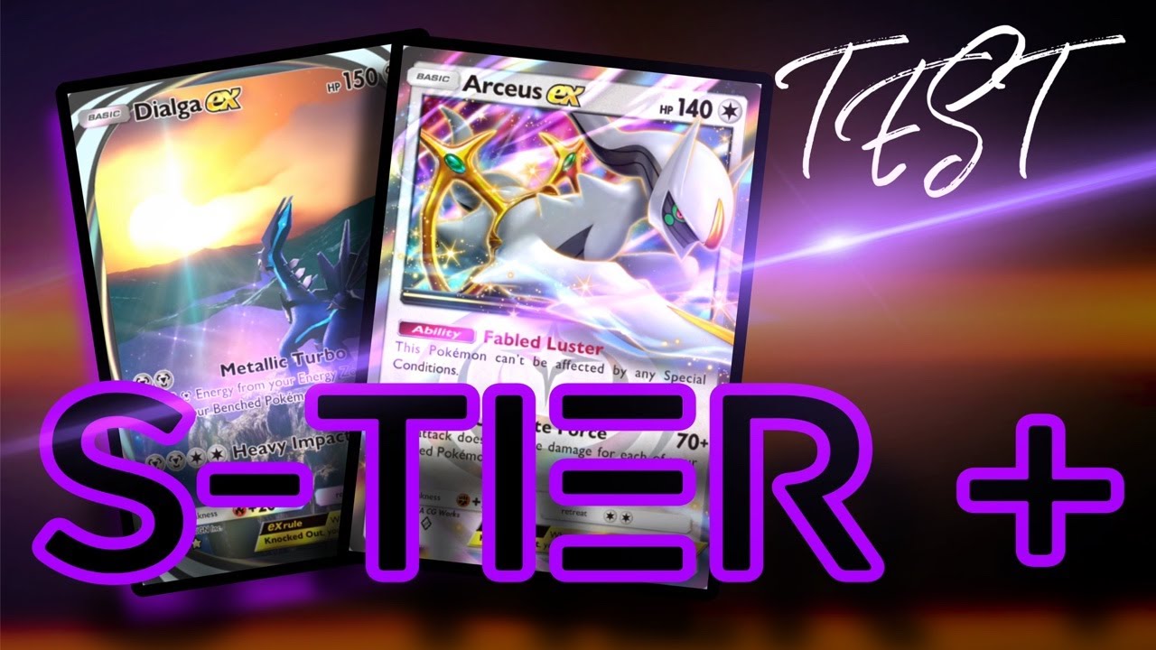 S TIER + | DECK TEST | DialgaEX / Arceus EX | POKEMON TCG POCKET - YouTube