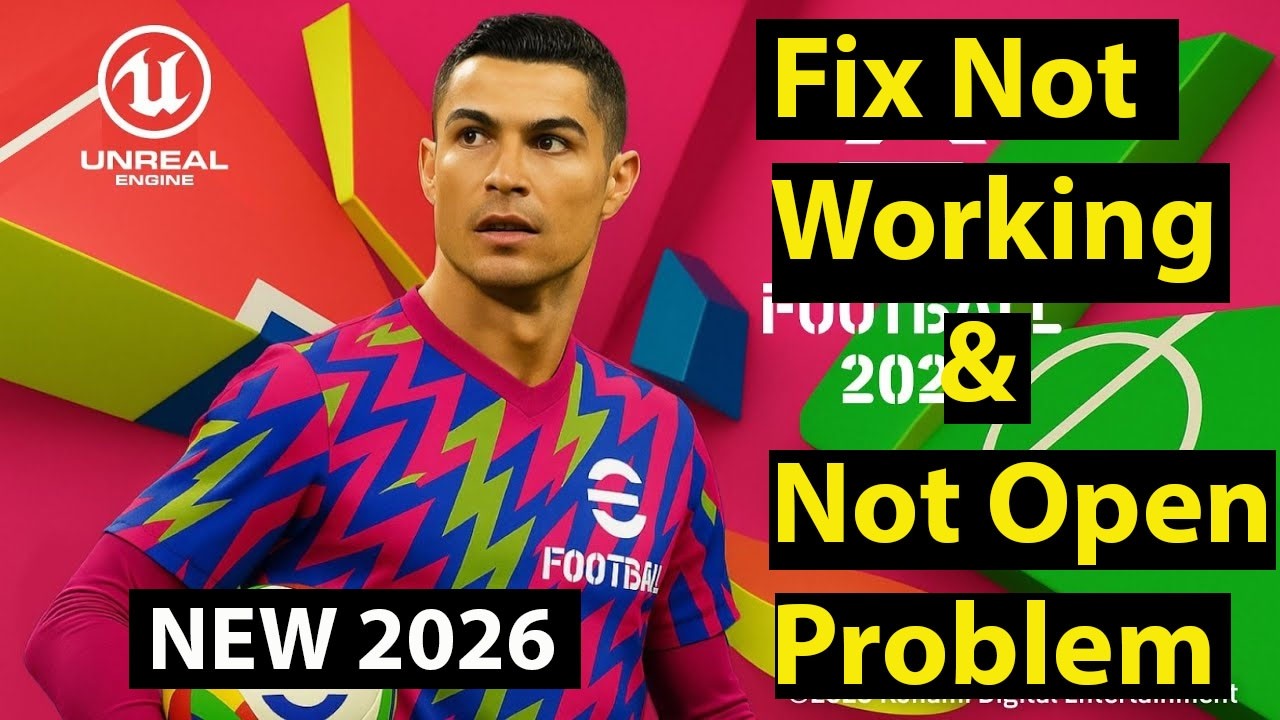 How To Fix EFOOTBALL App Not Working |EFOOTBALL Not Open Problem | PSA ...
