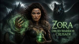 Zora The Druid-Warrior Epic Celtic Fantasy Music Video Aixel Studio