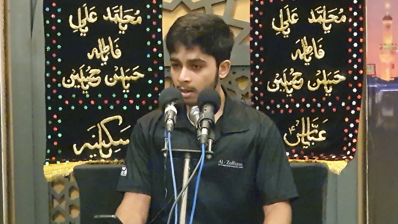 Shab 6th Muharram 1441 / 5th September 2019 - Marsiya Recitation