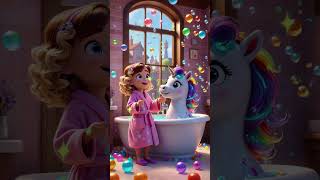She Took A Magical Bath With A Unicorn
