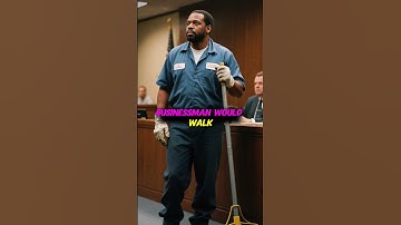 He Was Just a Janitor… Until the Courtroom Discovered His Shocking Secret!