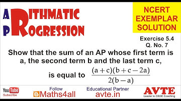 NCERT EXEMPLAR AP Ex 5.4 Q 7 CBSE Class Tenth