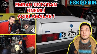 Aşiri Yağ Yakan Arabaya Motor Rektefi̇ye Yaptik Tofaş Şahin 1.6 Şanzıman Yenileme