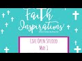 Lets do the faith inspirations challenge for may 2024  bling art with tracie