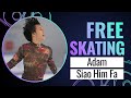 Adam siao him fa fra  men free skating  cup of china 2023  gpfigure
