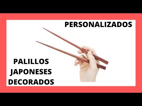 Video: Cómo Hacer Decoupage En Palitos De Sushi