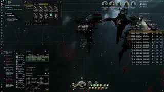 Eve Online - Raven Level 4 mission gameplay - Worlds Collide (Guristas/Serpentis)