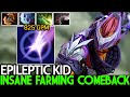 EPILEPTIC KID [Anti Mage] Imba Hard Carry Insane Farming Comeback 7.26 Dota 2