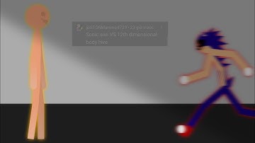 12th Dimensional body hive Vs sonicexe (long Trevor Henderson Vs Creepypasta)