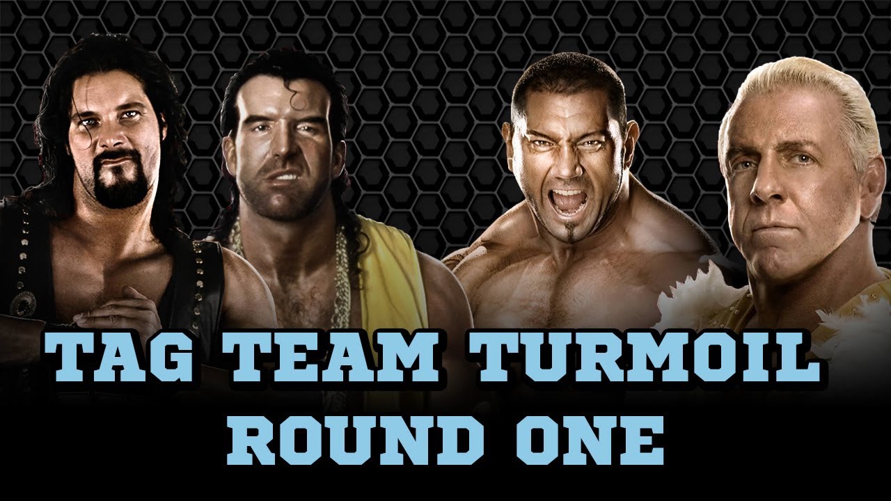WWE 2K14 The Outsiders VS Evolution Tag Team Turmoil Round One Match