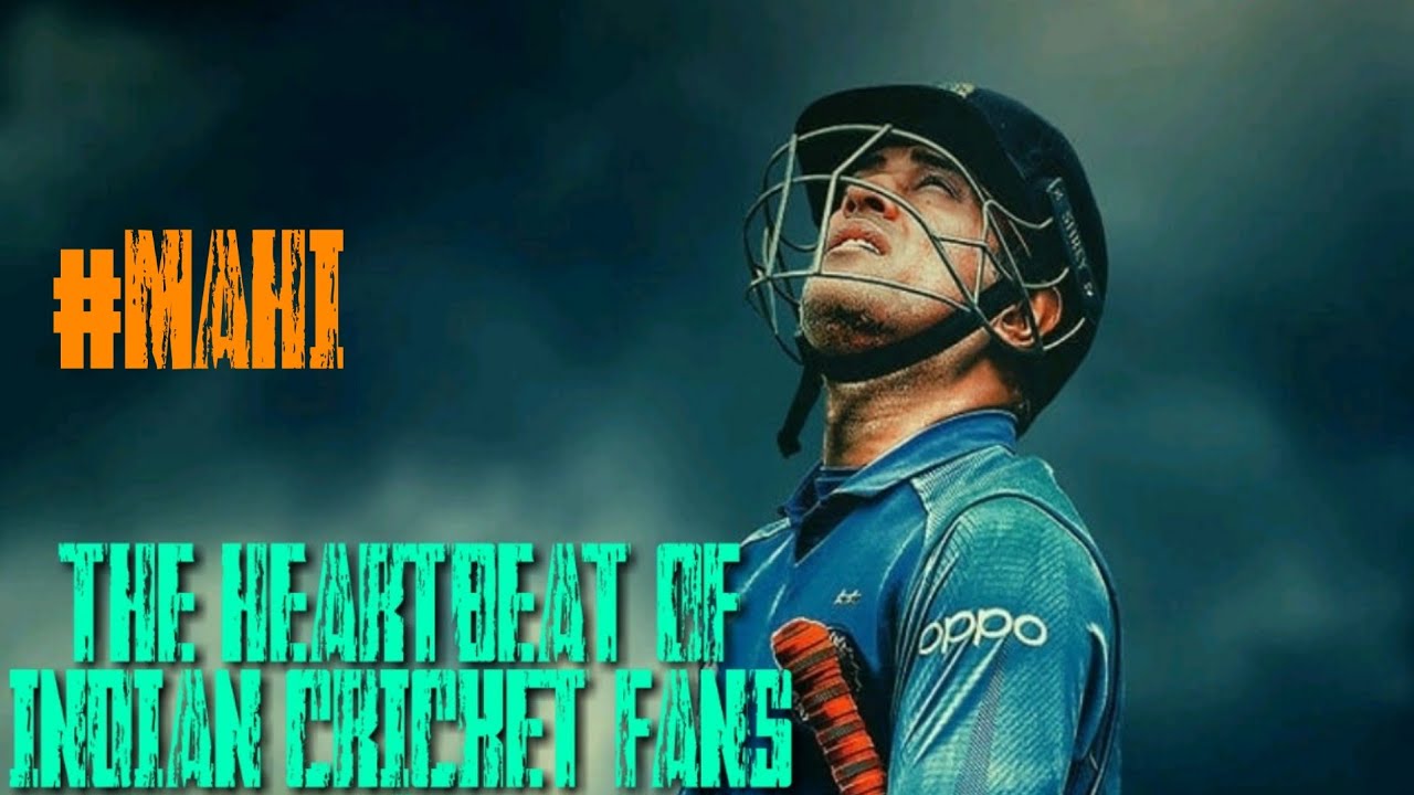 The heartbeat of indian cricket fans # MAHI