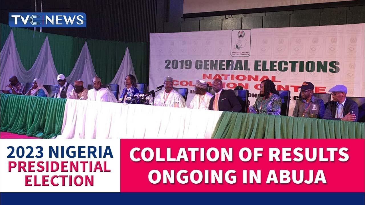 (VIDEO) Collation of Results Ongoing At Abuja