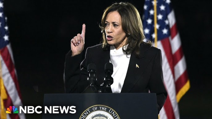 Watch Kamala Harris' full closing argument on 2024 election at D.C. Ellipse