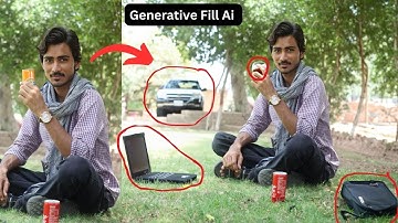 Photoshop beta |  Generative Fill for Beginners | Photoshop 2023