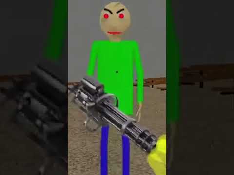 When A Ruler Is Not Enough 🔫 🔥 💥 #shorts #short #baldi #baldisbasics #funny #meme #baldibasicsmod