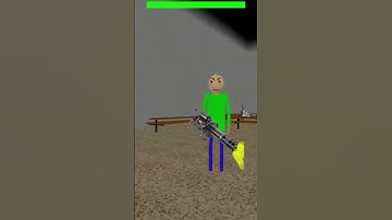 Thumbnail of When A Ruler Is Not Enough 🔫 🔥 💥 #shorts #short #baldi #baldisbasics #funny #meme #baldibasicsmod