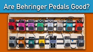 : Do Behringer Guitar Pedals Sound Good?